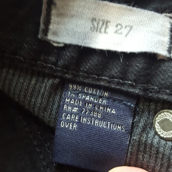 Madewell Black Denim Shorts Size 27 - Picture 3 of 5